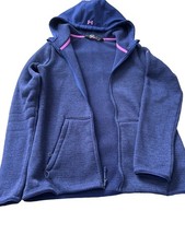 Women s Under Armour Wintersweet 2.0 Full Zip Hoodie Blue Size S