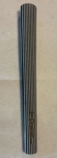 Toski Putter Grip 12g 9.5”lg Carbon Fiber, Midsize Black/white Print, Tapeless
