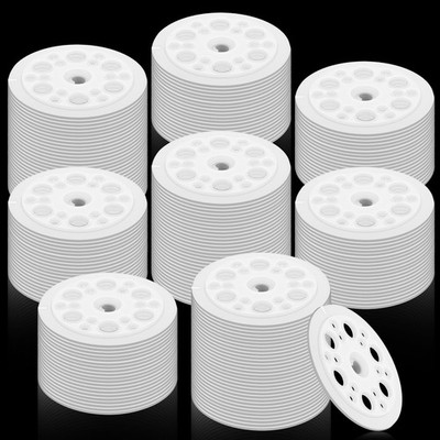 800 Pcs 46 mm White Plastic Washer, Foam Board Fasteners and Load Spreading Poly