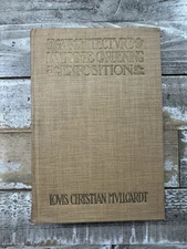 1915 Antique Architecture Book “The Architecture and Landscape Gardening” Illus.