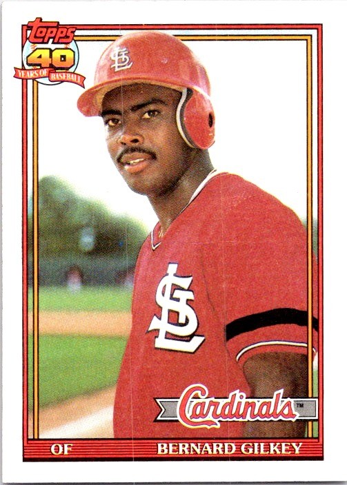 1991 Topps #126 Bernard Gilkey
