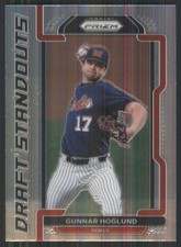 2021 Panini Prizm Draft Picks Draft Standouts #DS-GH Gunnar Hoglund 1820