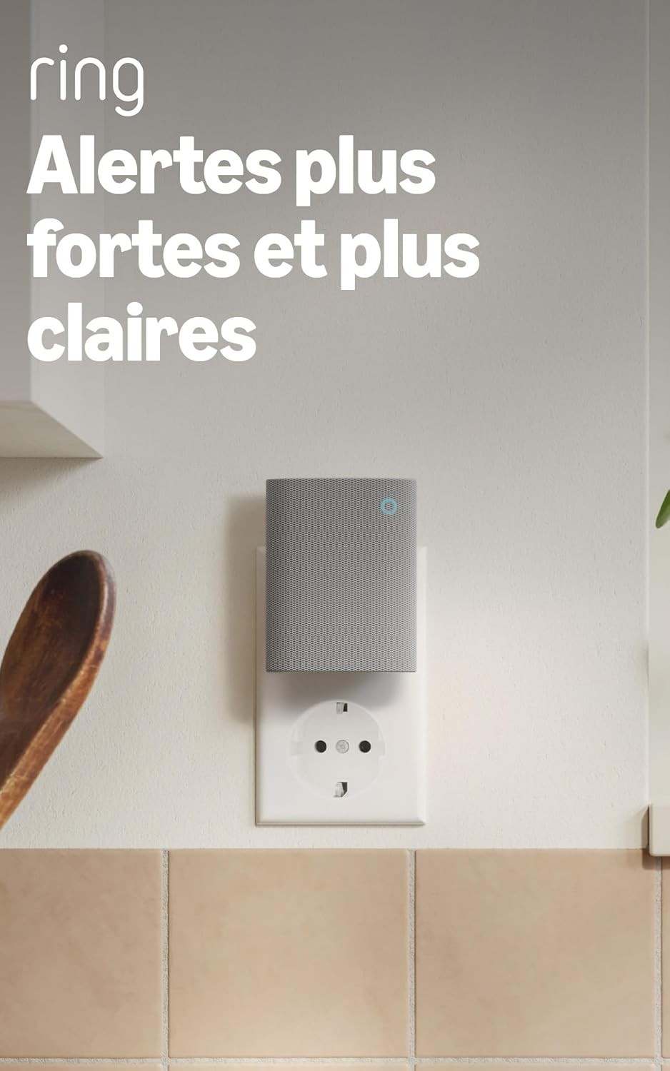 Chime Ring nouvelle génération pour entendre votre sonnette depuis le jardin ou l'étage