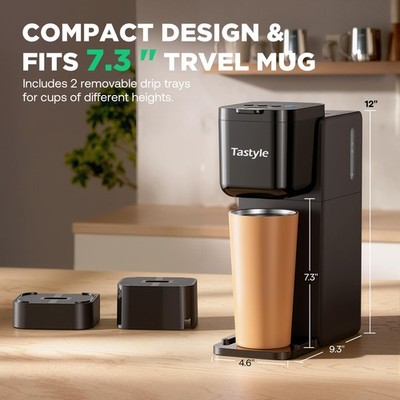 Tastyle Single Serve Coffee Maker Hot and Iced with Bold Brew