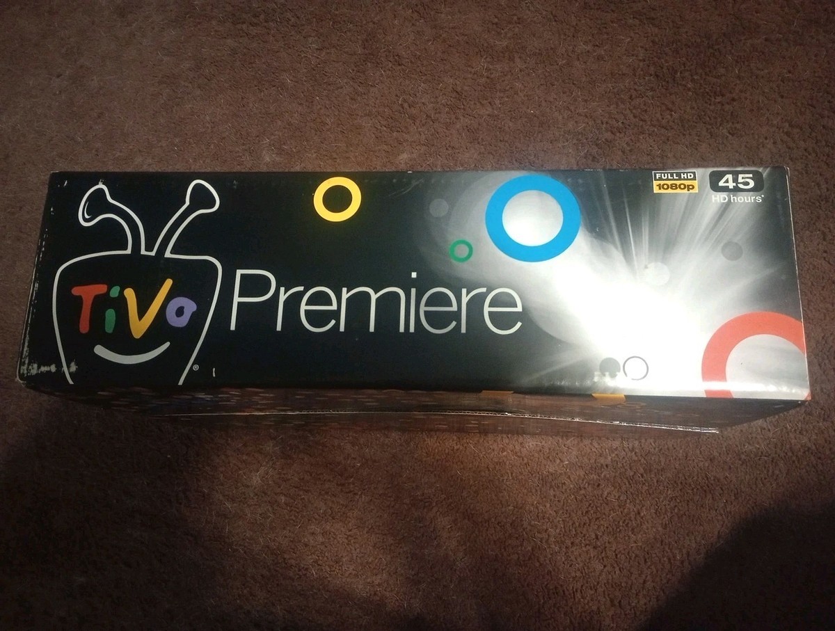 TiVo Premiere 500GB DVR – 2 Tuners, Records HD, Streaming Apps (Old Version, Service Required)