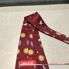 Coca-Cola Men’s Novelty Tie Burgundy/Red Logo Bottle Glass Truck Pattern — photo 8