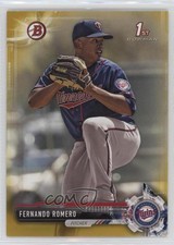 2017 Bowman Prospects Gold 42/50 Fernando Romero #BP134 n1u