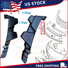 Front bumper bracket vertical cover plate Left&Right Fit for Porsche 2010-2016
