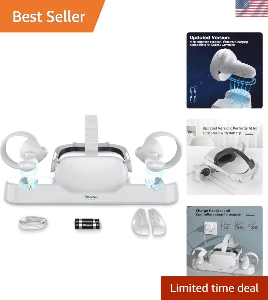 Quest 2 Charging Dock with Fast Charging