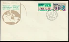 Canada #858a, O Canada Centenary, Pair, Type A, First Day Cover, FDC 1980