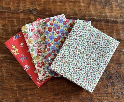 4 Fat Quarters Bundle Liberty Fabrics Heirloom Collection 2 Quilt Cotton