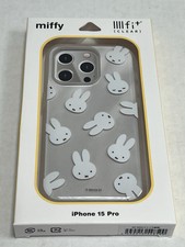 Miffy iPhone 15 Pro Case IIIIfit Clear Gourmandies MF-442A JAPAN Open Box