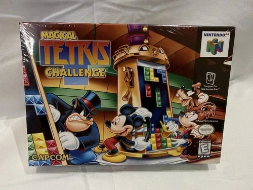 Magical Tetris Challenge (Nintendo 64, 1999) Brand New Sealed