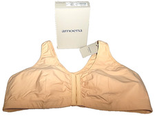 Amoena Bra 2128 Frances SB Nude Wireless Post Mastectomy Women's XL A/B