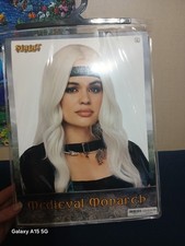 Medieval Renaissance Monarch Costume Wig
