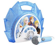 Frozen 2 Sing Along Boombox with Microphone, Built in Music, Flashing Lights,...