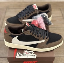 Air Jordan 1 x Travis Scott Low Mocha OG NEW DEADSTOCK