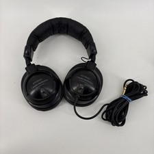 Audio-Technica ATH-M40fs Studio Headphones with plugin- Black - preowned