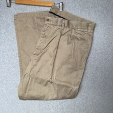 Vintage Dockers Mens Pleated Classic Fit Khaki Pants Size 46x30 Cotton