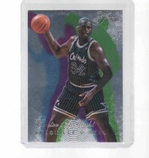 1994-95 Flair - Center Spotlight Shaquille O'Neal #4 - 1:150 Player Odds