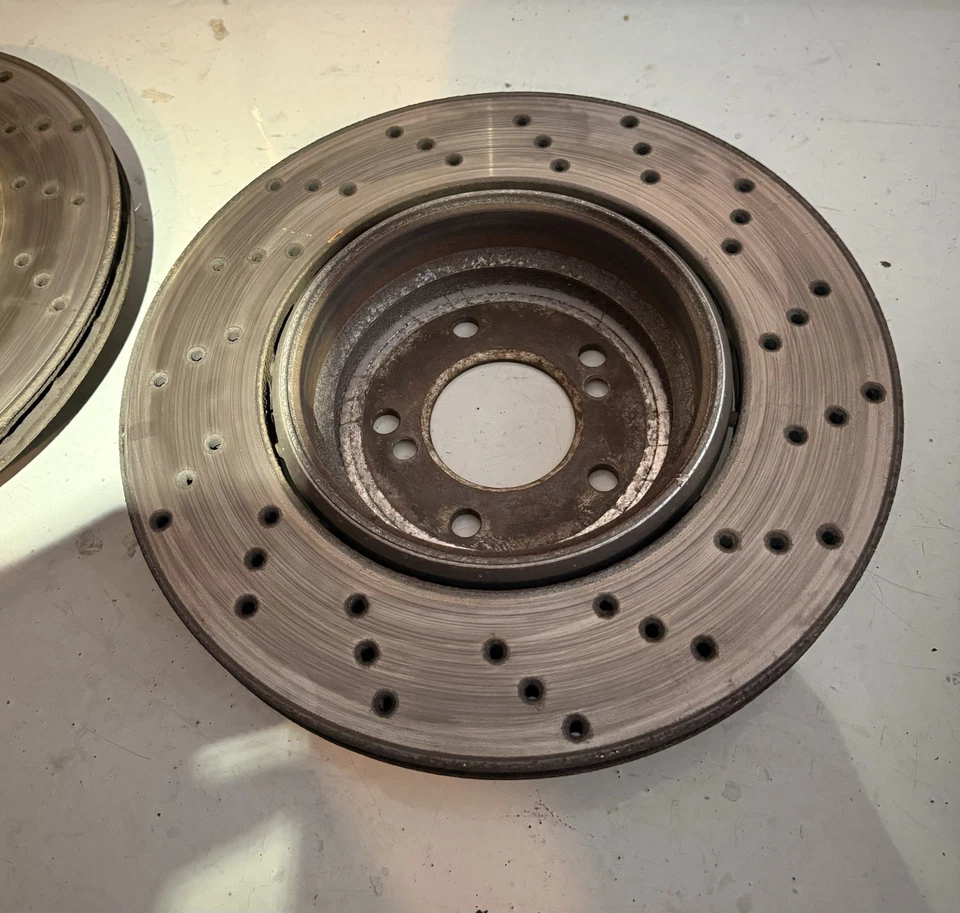 08-13 Rotores de frenos delanteros y traseros BMW E90 E92 E93 M3 Foto 4 de 4