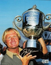 Jack Nicklaus Autographed Signed 8x10 Photo Golf Beckett BAS #BA88014