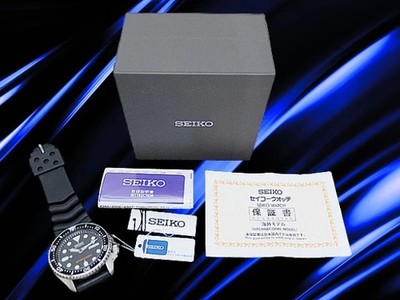 SEIKO Black Boy SKX007K1 7S26-0020 42mm Diver 200m Black Dial