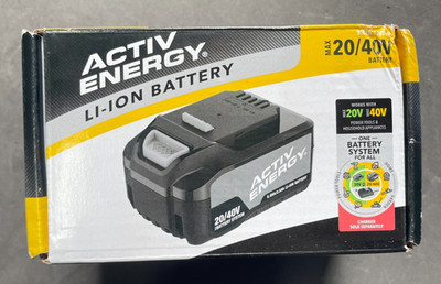 Activ Energy Li-Ion Akku 20/40 V 5,0 Ah / 2,5 Ah 90Wh für Ferrex Werkzeuge Neu
