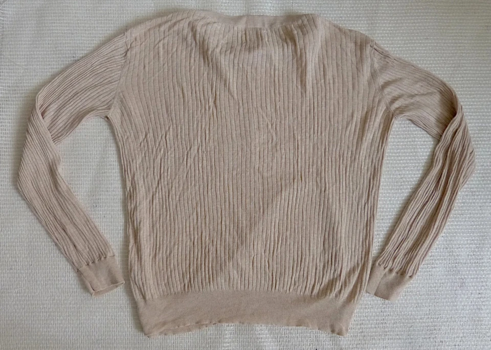 American Vintage pull fin coton cachemire laine M - Photo 4/4