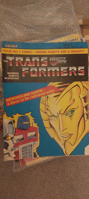 TRANSFORMERS G1 UK Marvel Comics free 1 to 1 SWAPS.  Message me to discuss 