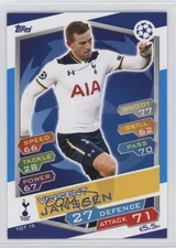 2016-17 Topps Match Attax UCL Tottenham Hotspur Vincent Janssen #TOT15 Rookie RC