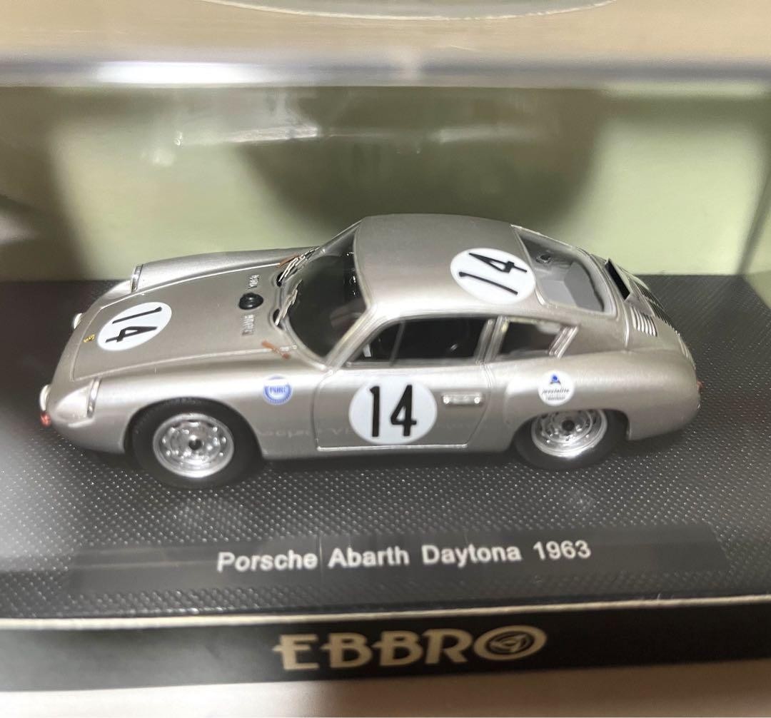 EBBRO 1/43 ポルシェ アバルト デイトナ 1963 No.14 エブロ製 1/43 ポルシェ アバルト デイトナ 1963 No.14 - メルカリ