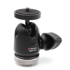Manfrotto 492LCD Micro Ball Head with Hot Shoe Mount