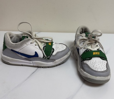 #ad #ad Nike Jordan Legacy 312 Low PS Toddler Shoes Size 11C White Gray Green Blue $18.99