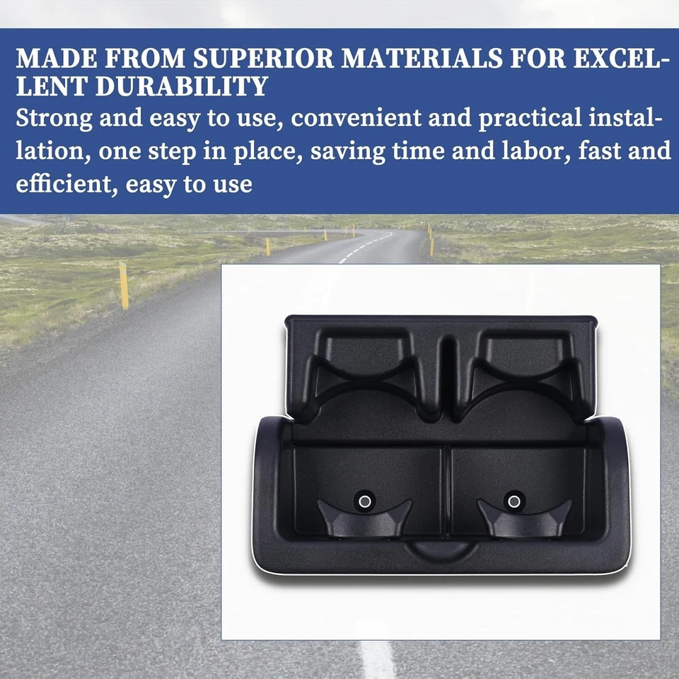 Portavasos consola trasera 88741-1LK3D apto para Nissan Infiniti QX56 QX80 Armada Foto 2 de 4