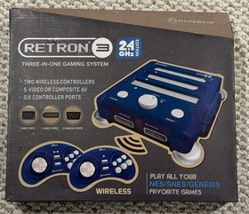 Retron 3 Console Tested & Working + Super Mario Bros 1, 2, & 3 NES Cartridges!!
