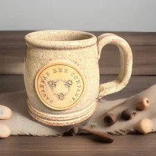 Savannah Bee Company Coffee Mug Stoneware handcrafted USA Sunset Hill Stoneware