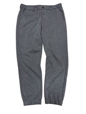 Uniqlo Gray Jogger Pants Sweatmaterial L Sports Athletic Used