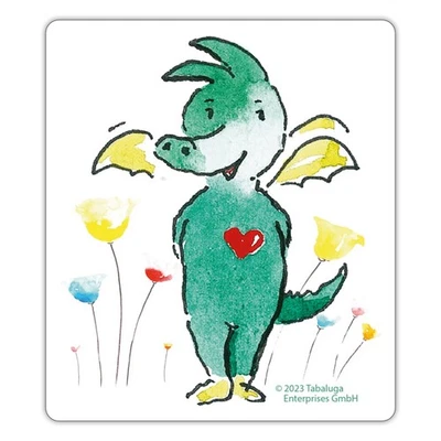 SPREADSHIRT TABALUGA Umgeben Von Blumen Aufkleber Sticker, max. 10 x 10 cm, 10 x 10 cm