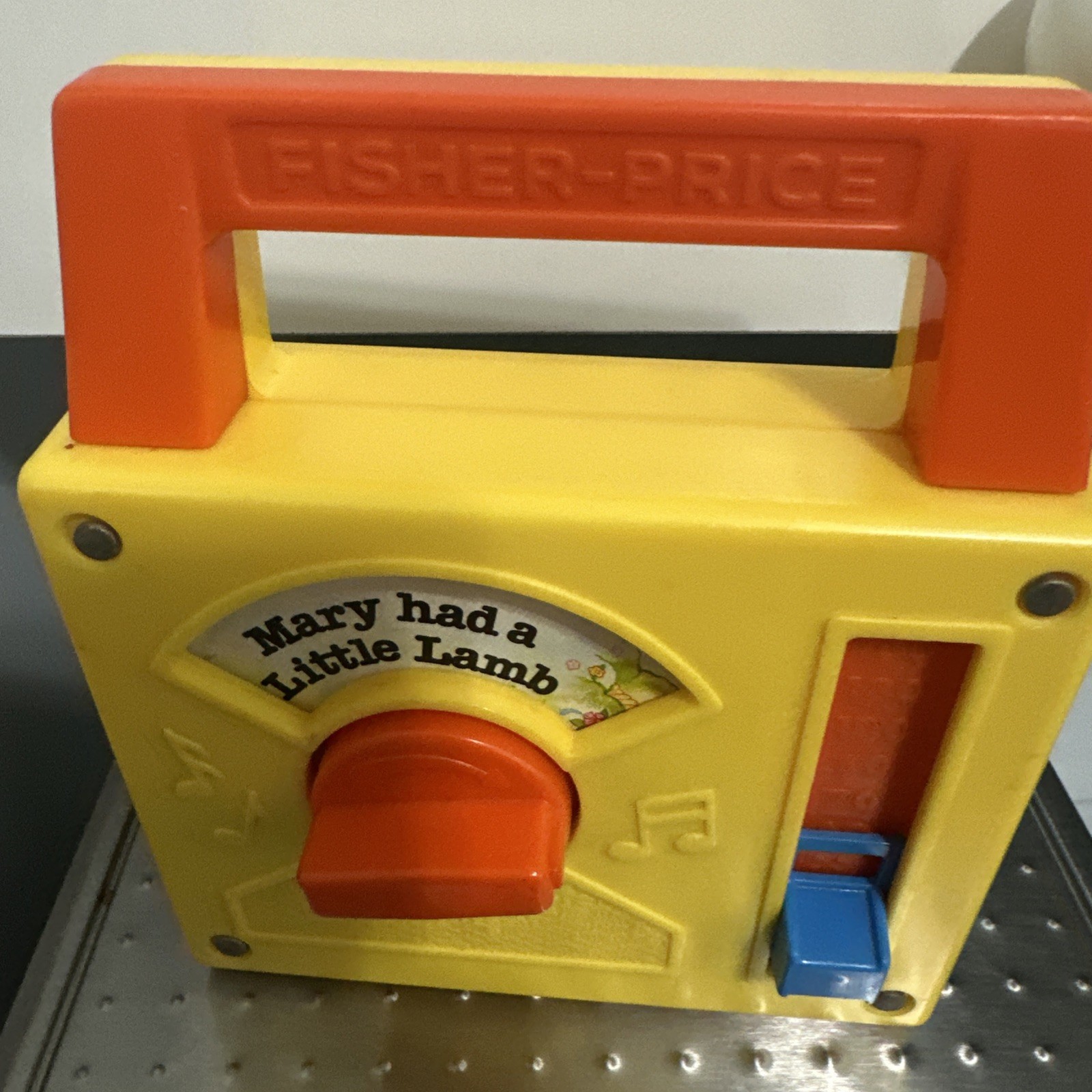 Fisher Price Radio Mary Had a Little Lamb Vintage 