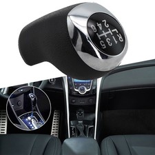 Schaltknauf Auto Zubehör Schwarz 1 Stück Für HYUNDAI I30 GD 2012-2017 Innenraum