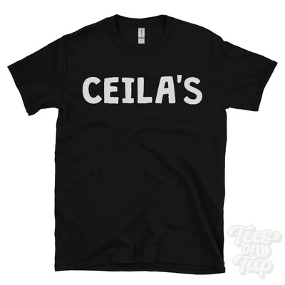 T-SHIRT CEILA'S TO DO LIST WAKE UP BE AWESOME REPEAT lustig Name Geschenkidee