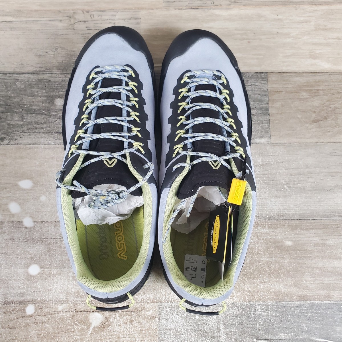 Chaussures De Randonnée Asolo Eldo LTH GV – Femme, Pointure 8.5 US, Bleu Brouillard Mimosa