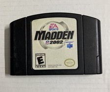 Madden NFL 2002 EA Sports (Nintendo 64 ) N64 Game Cartridge 
