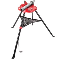 6" Tripod Pipe Chain Vise Stand 1323lb Heavy Duty w/ Steel Legs Portable