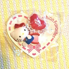 Hello Kitty mascot hair tie lace heart-shaped hair accessory Sanrio