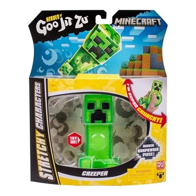 Heroes Of Goo Jit Zu Minecraft Creeper Stretchy Figure With Hidden