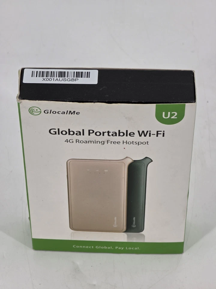 NOVO GlocalMe U2s Mobile LTE 4G Pocket Wi-Fi Hotspot Portátil Global (E1) Dourado - Imagem 2 de 4