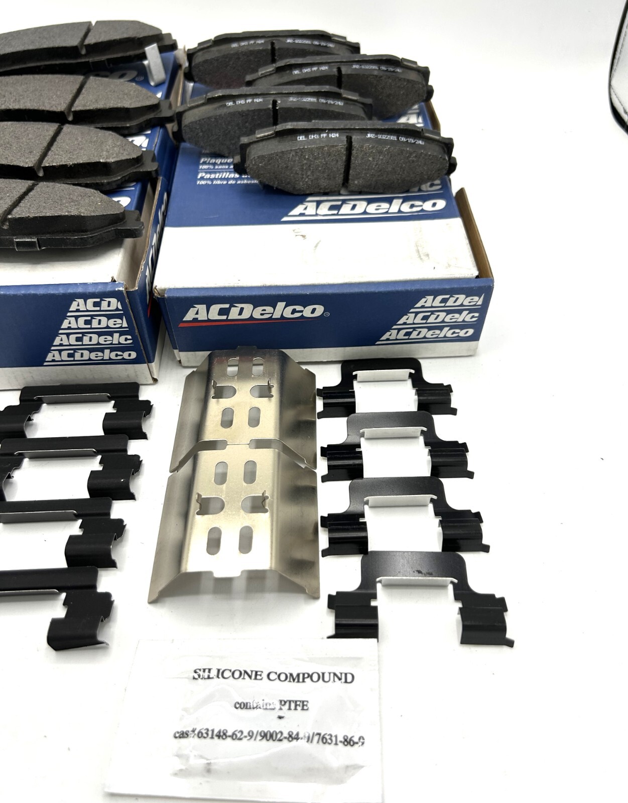 OEM Acdelco GOLD Metallic Brake Pads for 2003 - 2013 Corvette C6 BASE