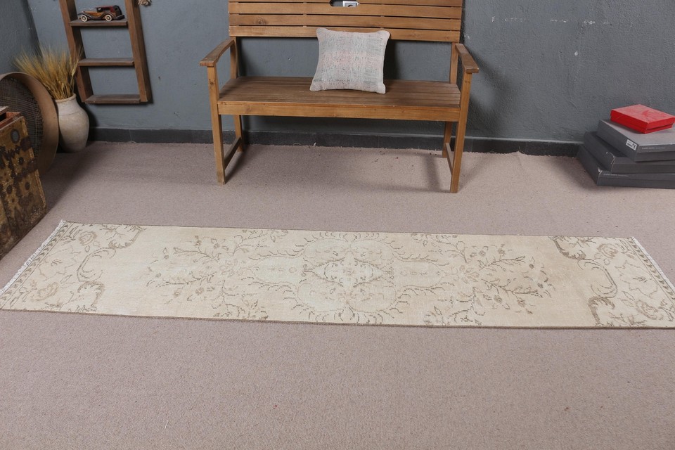 2x8.5 ft Runner Rug, Turkish Rug, Vintage Rug, Antique Rugs, Anatolian